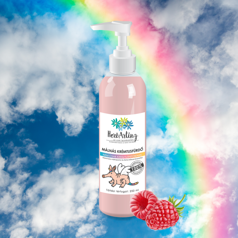 HerbArting Málnás krémtusfürdő 250 ml